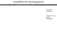 Desktop Screenshot of andyfletcherphotography.com